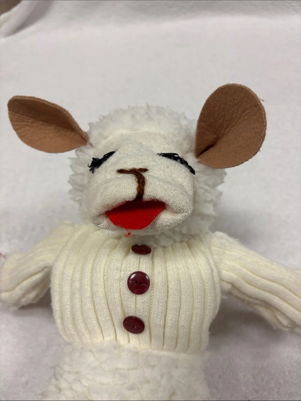 Shari Lewis enterprises lamb chop vintage puppet